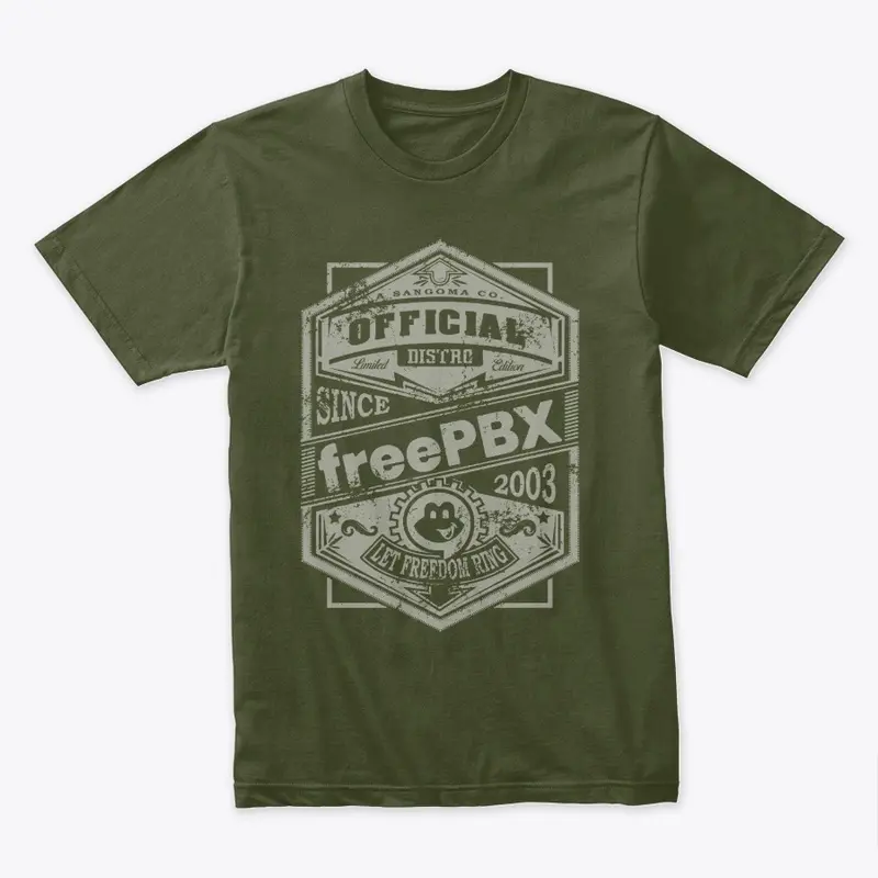 Classic Shirt | Vintage FreePBX (Light)